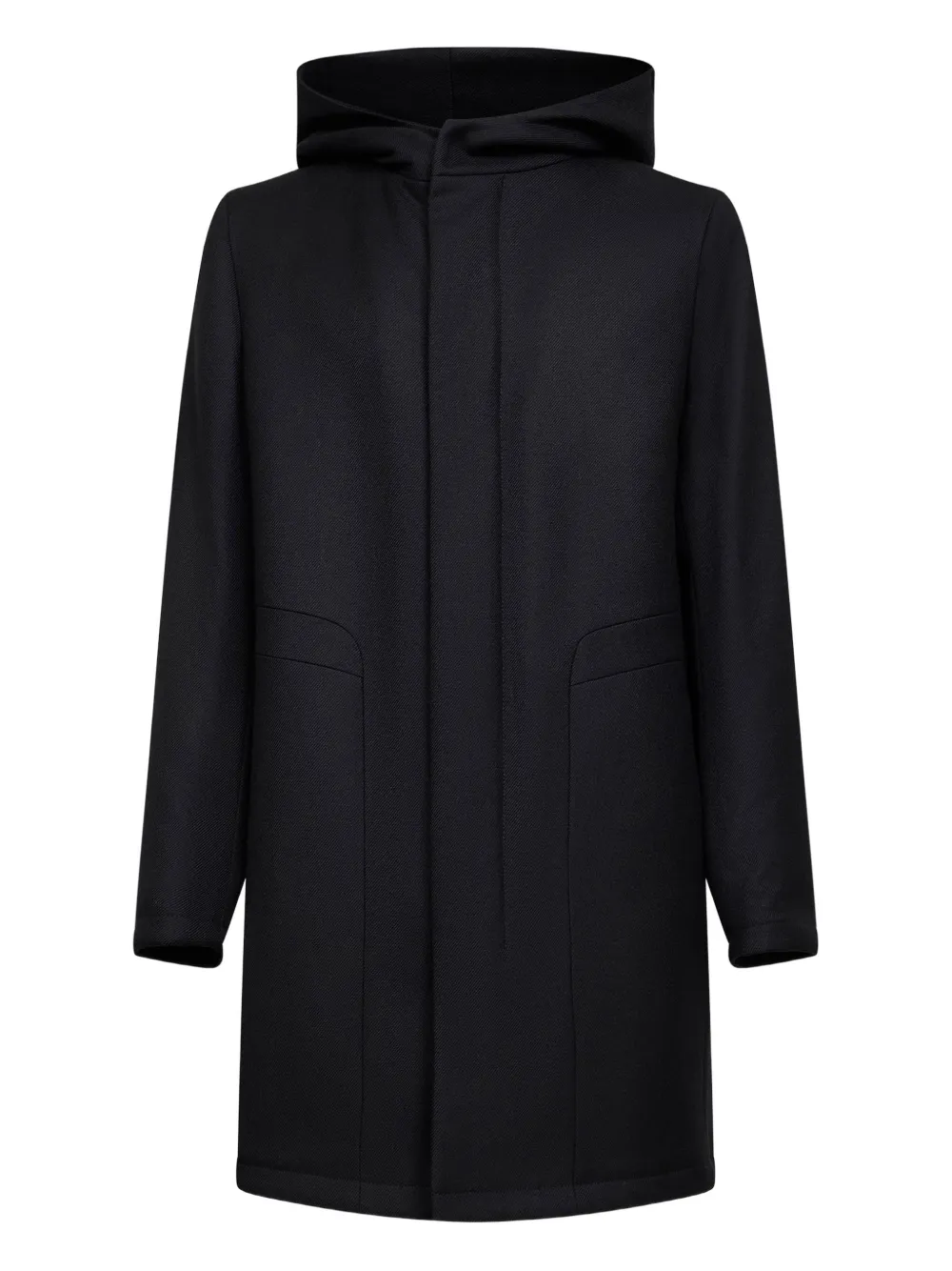 Tagliatore Clift hooded coat - Nero