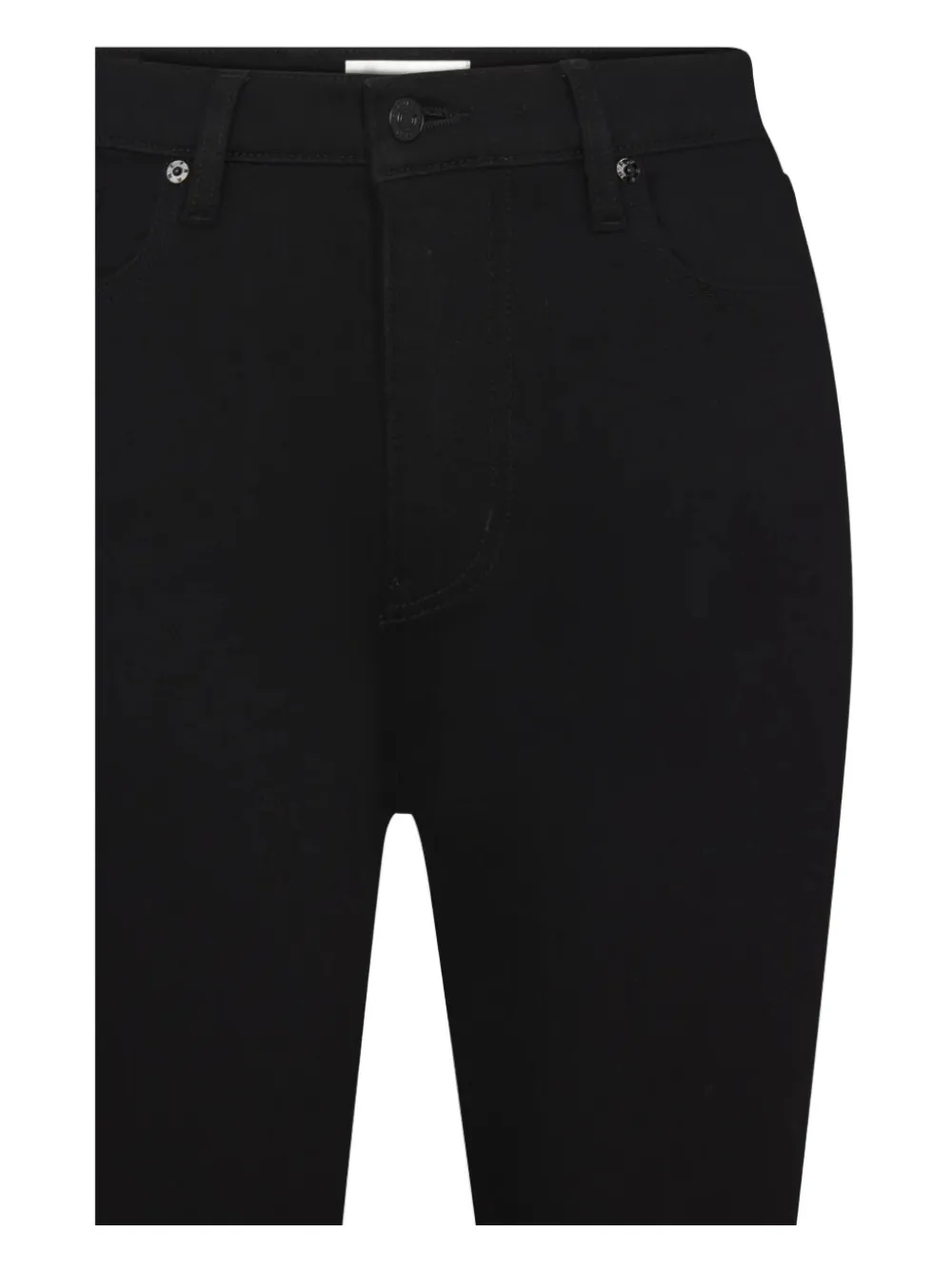  Frame Buttoned Jeans - Black 