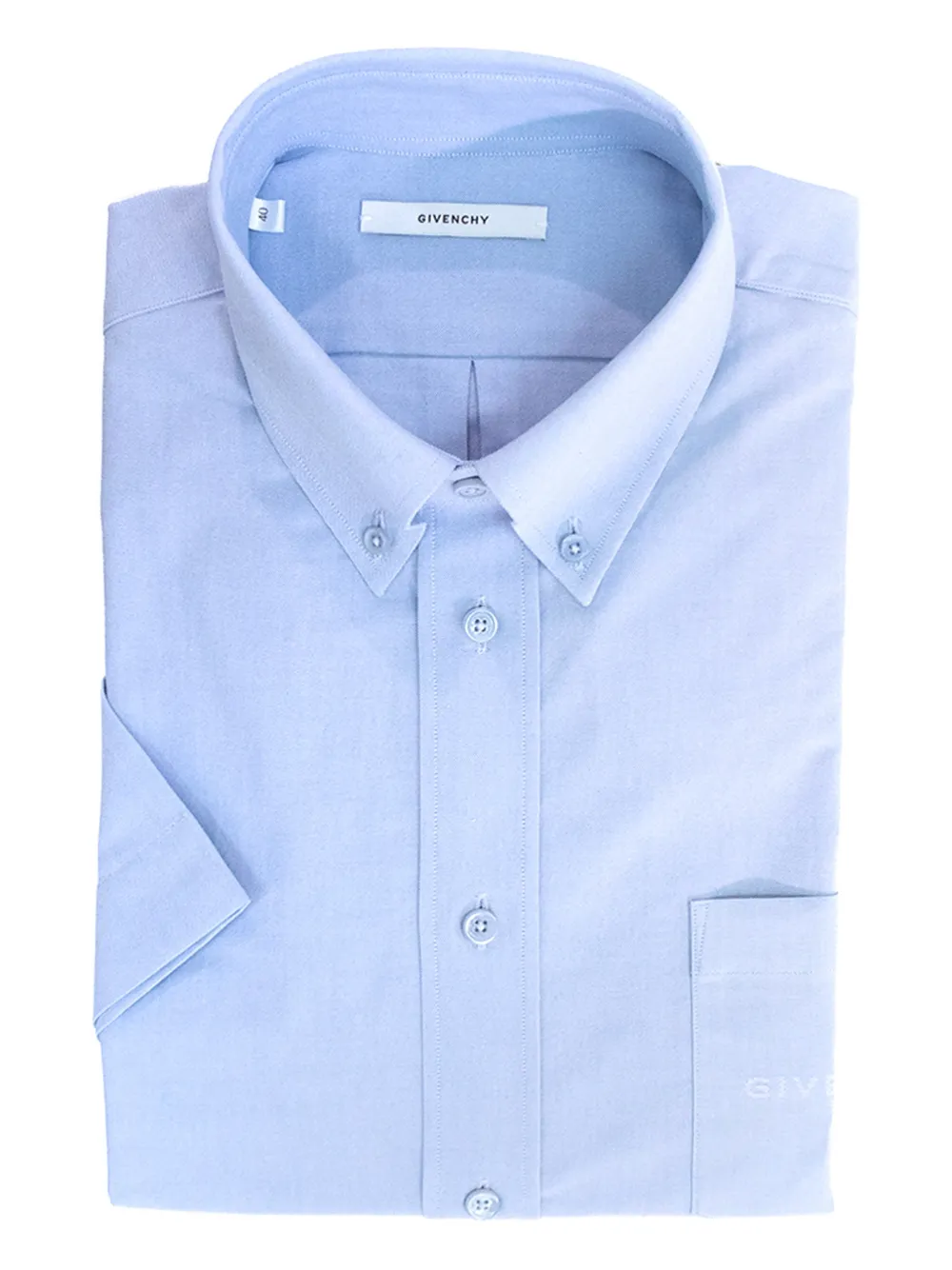 Givenchy pocket buttoned shirt - Blau