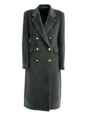 Emporio Armani double-breasted Coat | Grey | FARFETCH