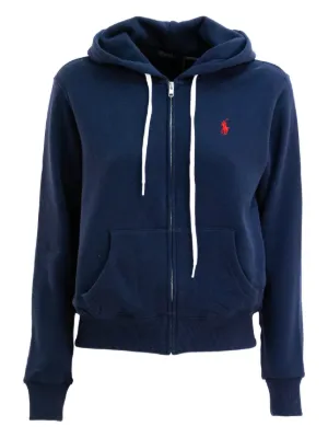 Polo Ralph Lauren Polo Pony-embroidered zip-up Hoodie | Blue