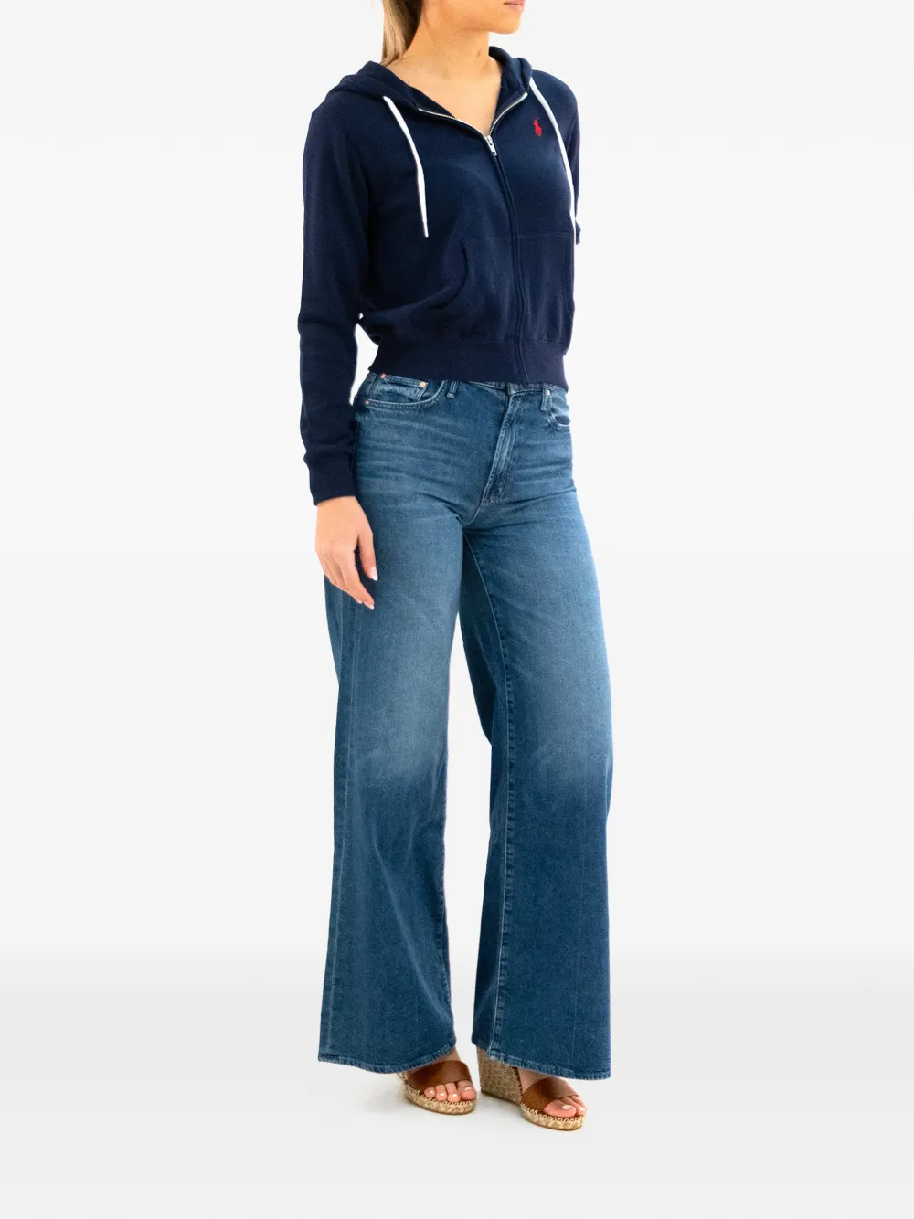 Polo Ralph Lauren zip-up hoodie - Blauw