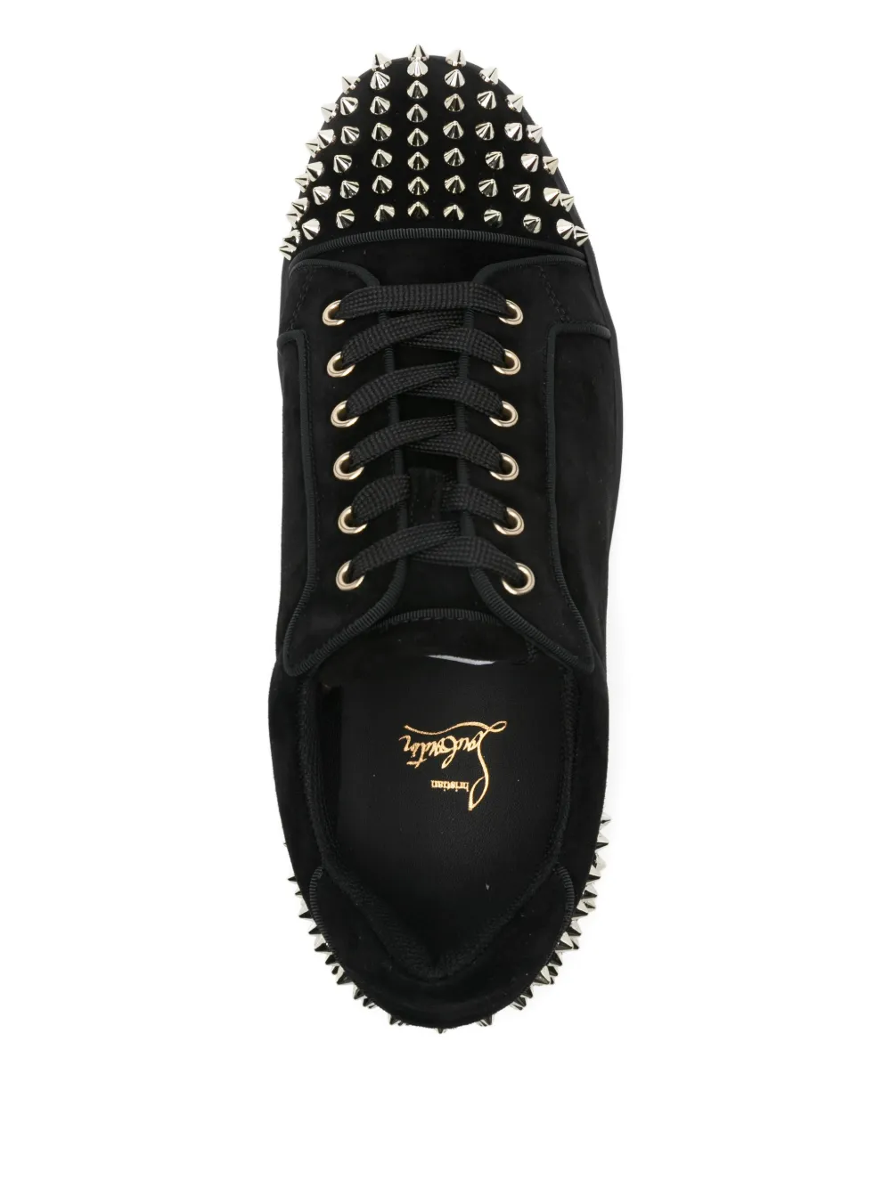 靴 Christian Louboutin Studded Sneakers Christian Louboutin spike-studded Sneakers | Black | FARFETCH