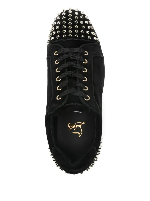 Christian Louboutin spike-studded Sneakers | Black | FARFETCH