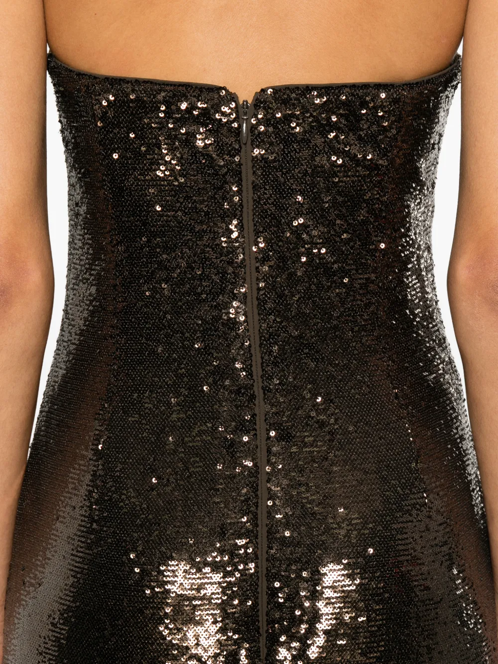 Sequin Strapless Dress