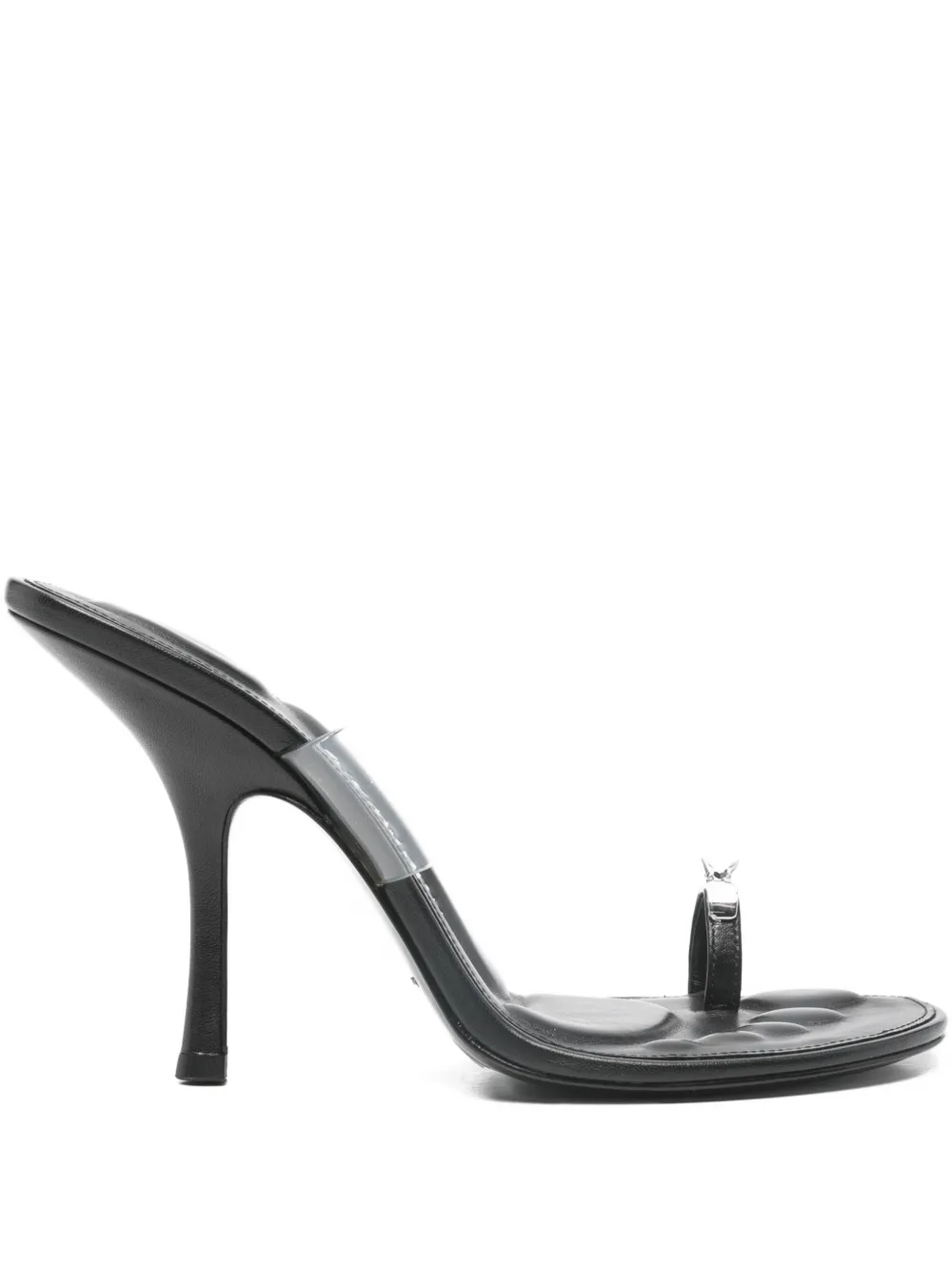 Alexander Wang Bianca Clear Band Heeled Pumps In White