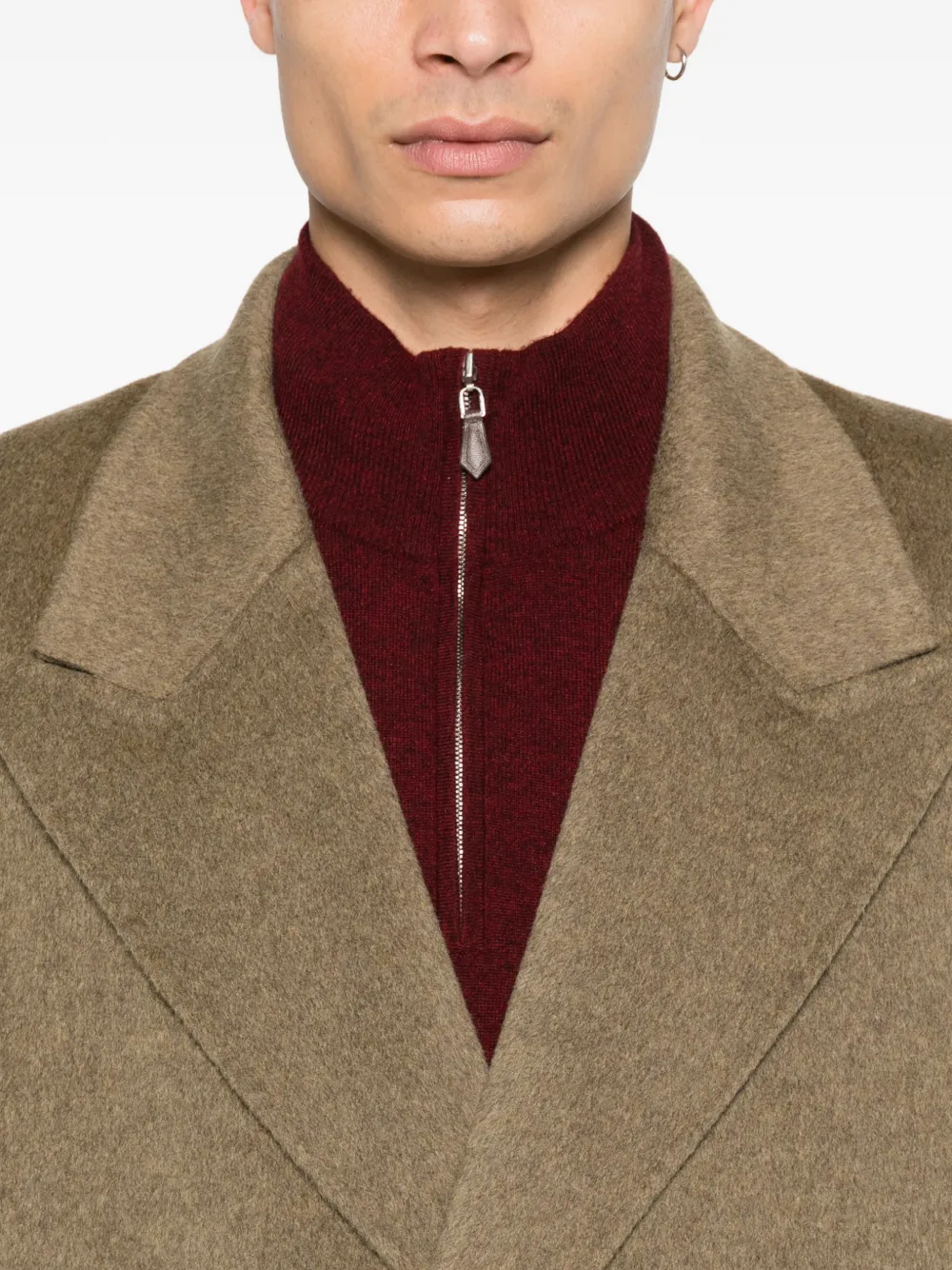 Tetsu Pocket Single-Breasted Coat