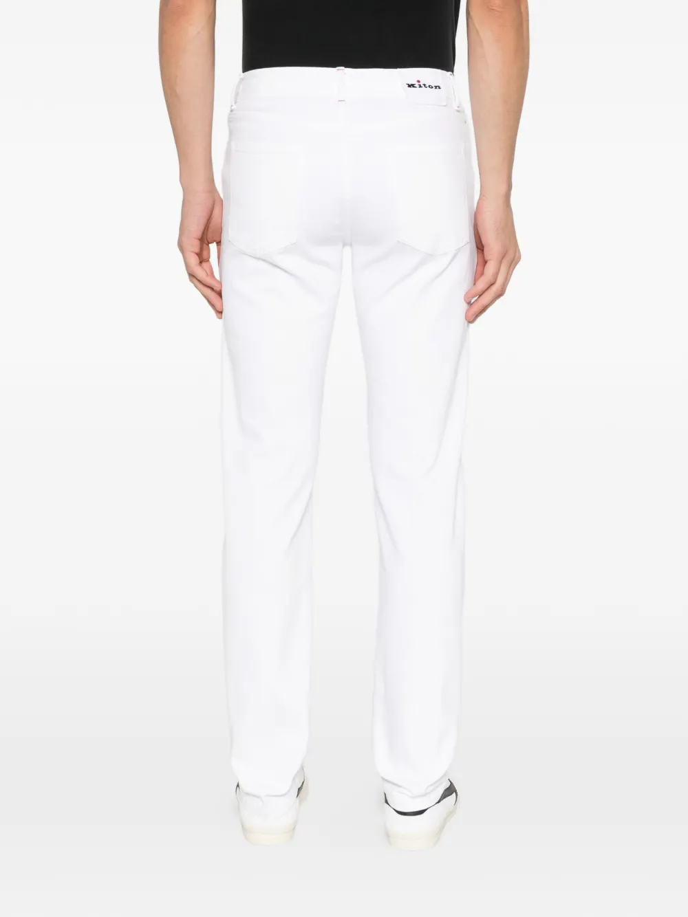 Kiton Skinny jeans Wit