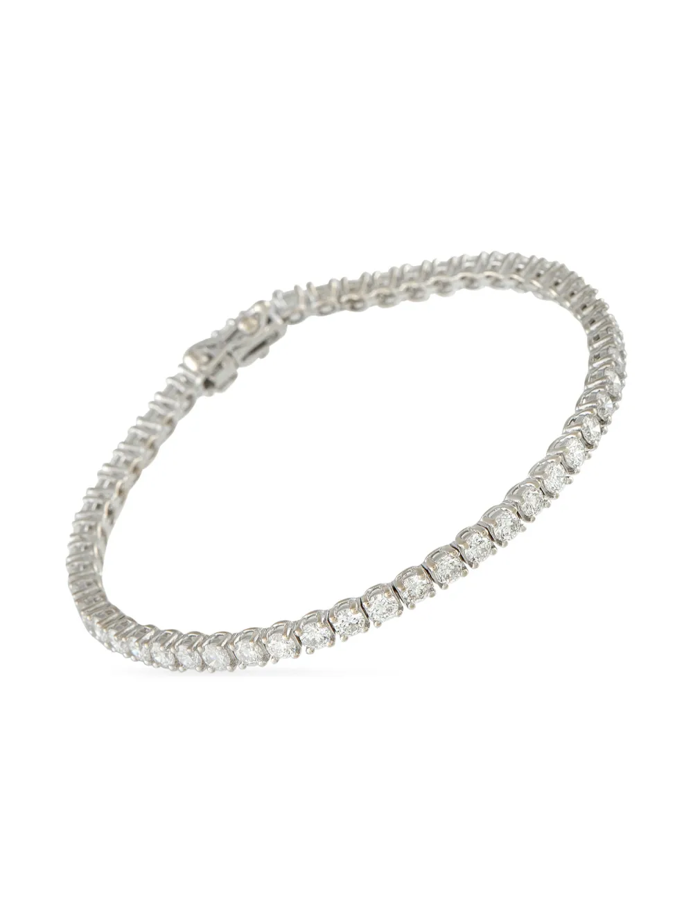 LB Exclusive 14K white gold diamond tennis bracelet - Argento