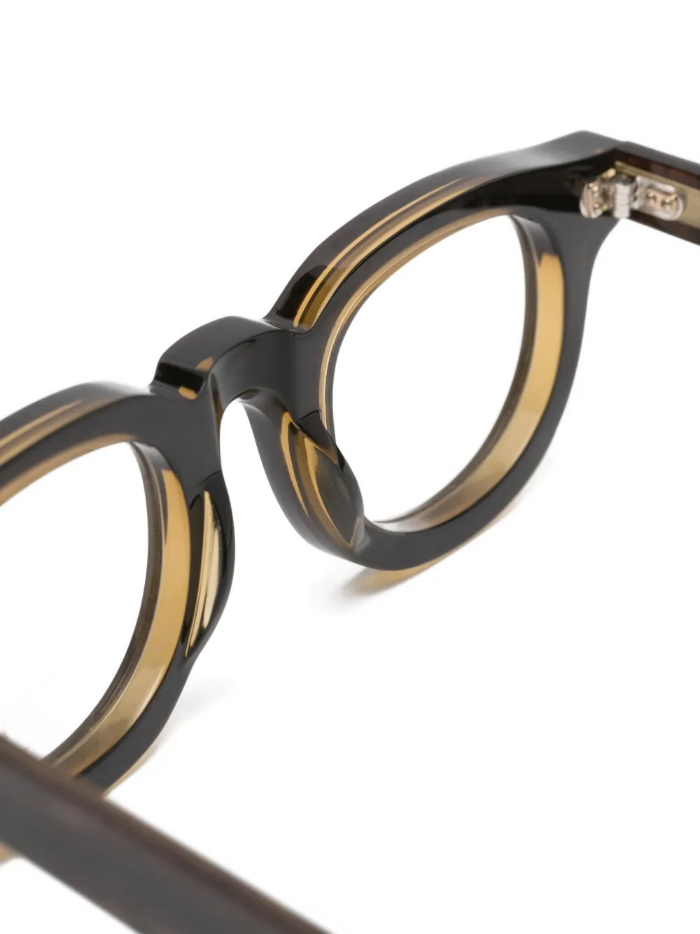  Eyevan7285 Round-frame Glasses - Brown 