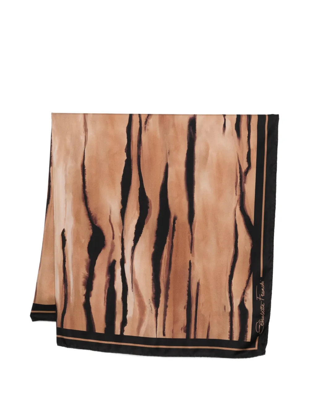 Elisabetta Franchi patterned scarf - Toni neutri