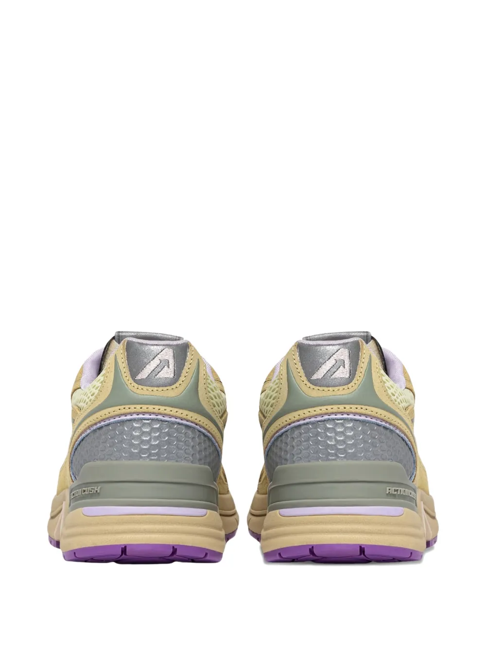 Autry Sneakers met logopatch Beige