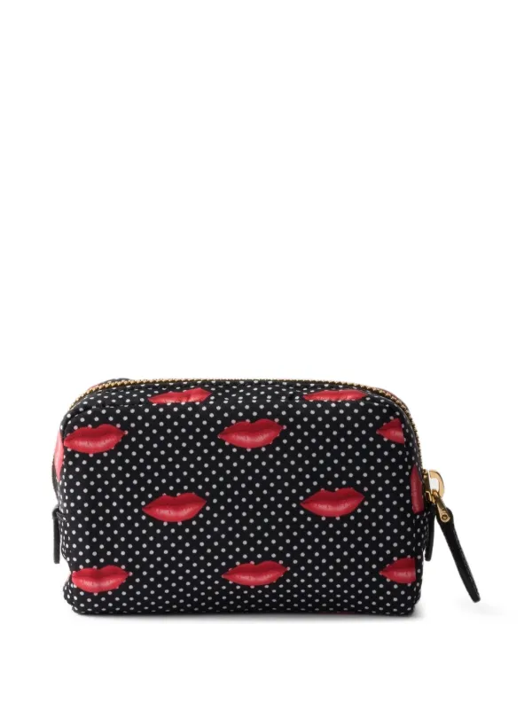 Prada コスメポーチ | ブラック | FARFETCH JP