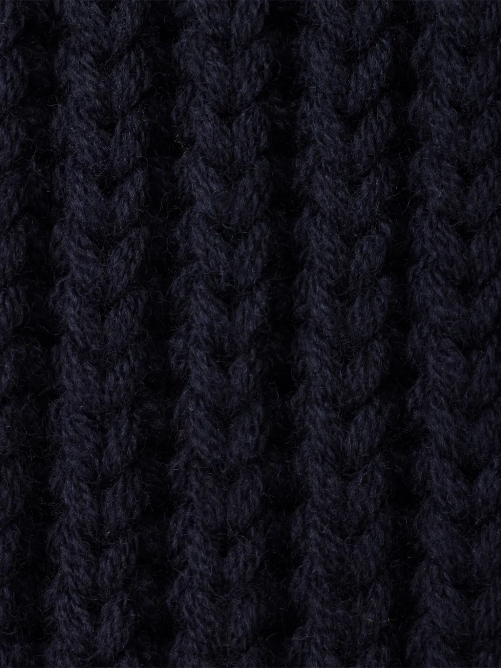  Prada Triangle-logo Wool Scarf - Blue 