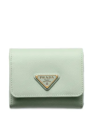 Prada サフィアーノレザーカードケース | ニュートラル | FARFETCH JP