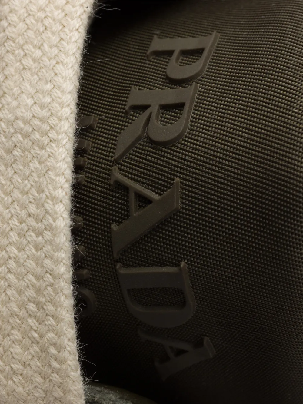 Prada Downtown sneakers Groen