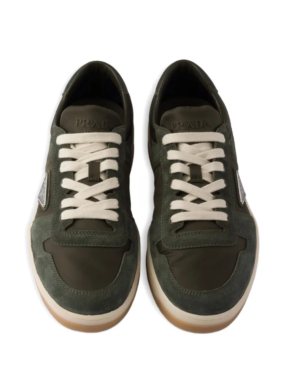Prada Downtown sneakers Groen