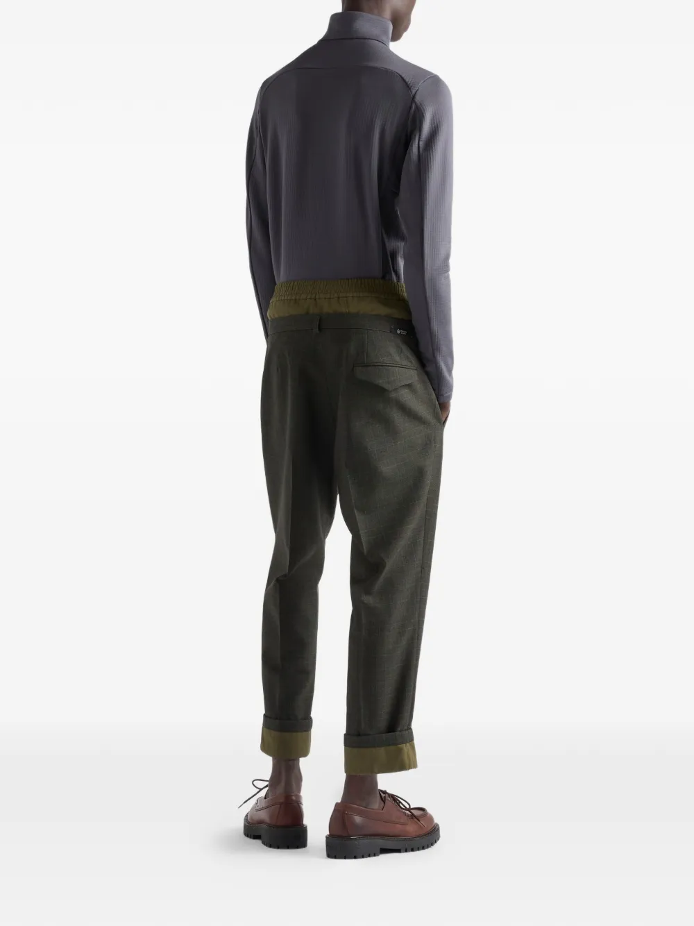 Prada Jack met rits Grijs