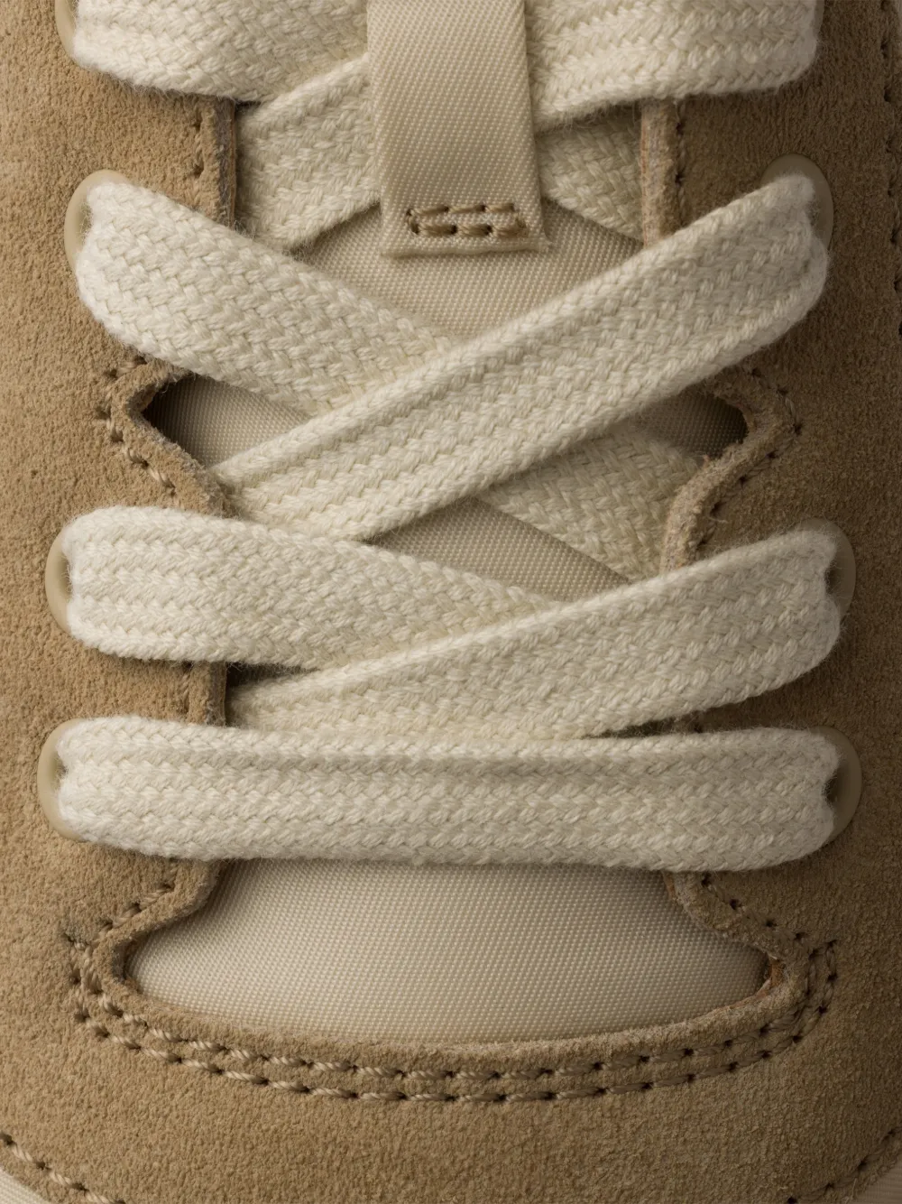 Prada Downtown low-top sneakers Beige