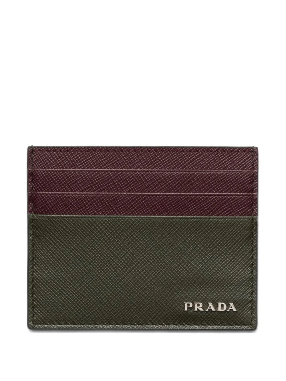 Prada tarjetero con logo | verde | Image 1