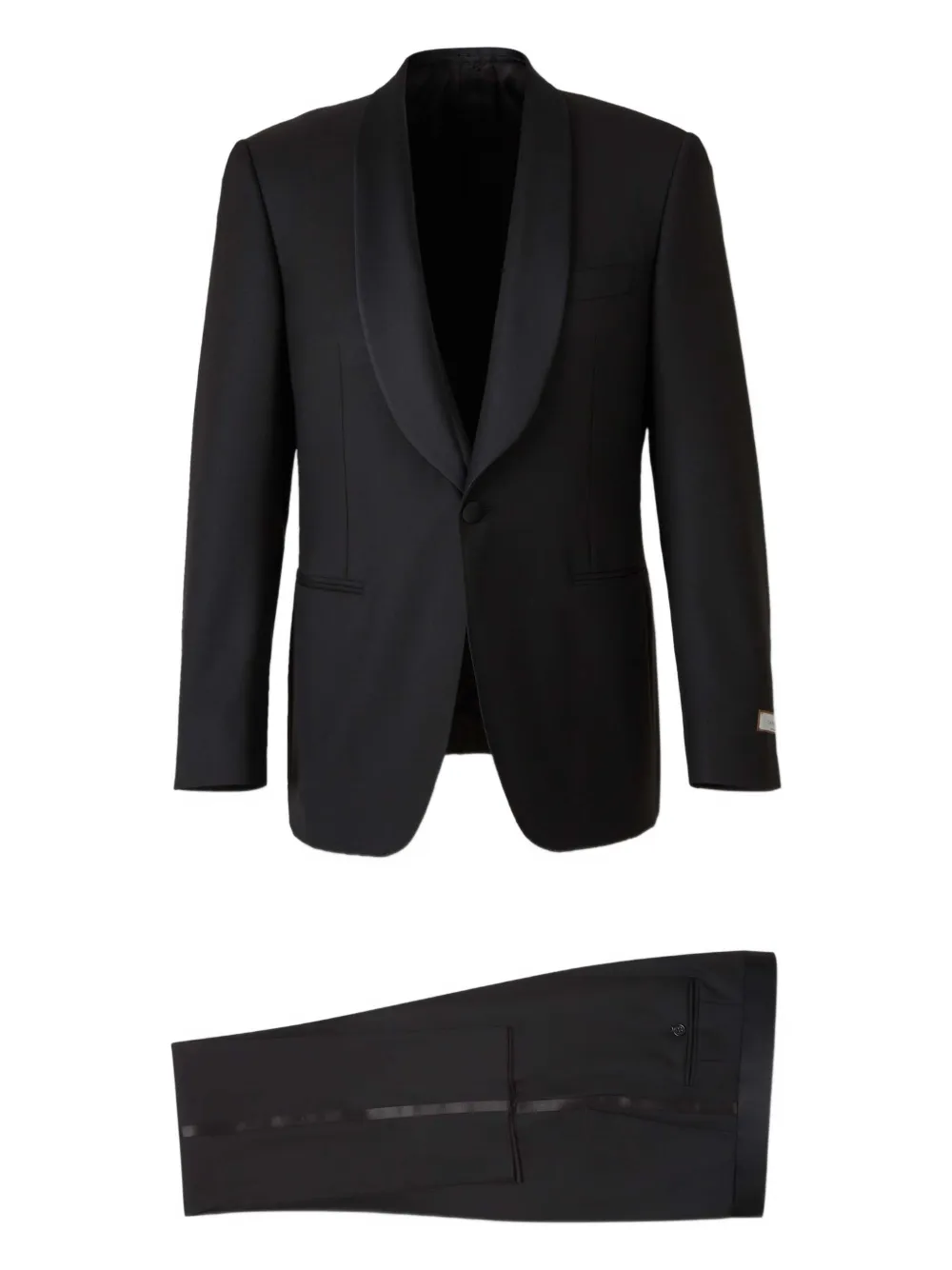 Canali Impeccabile shawl-lapel button suit | negro | Image 1