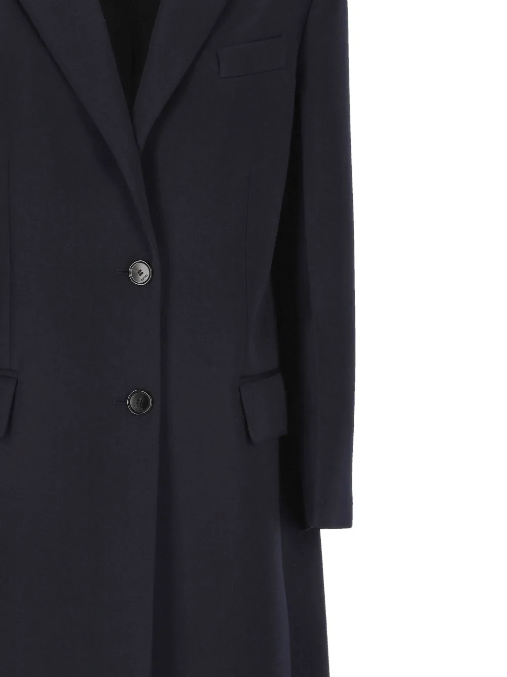 Gucci Dubbelgebreide getailleerde jas Blauw