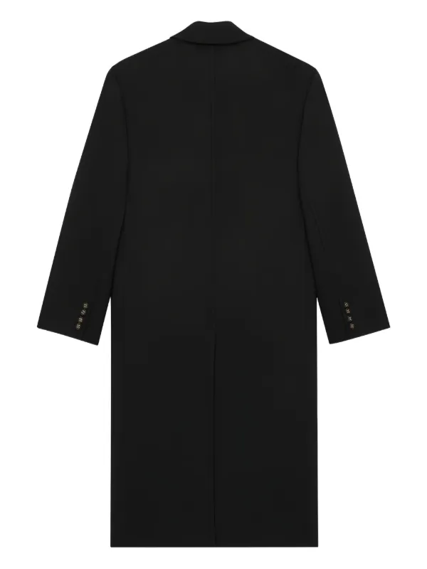 Saint Laurent ダブルコート | ブラック | FARFETCH JP