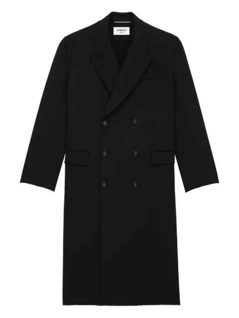 Saint Laurent double-breasted coat