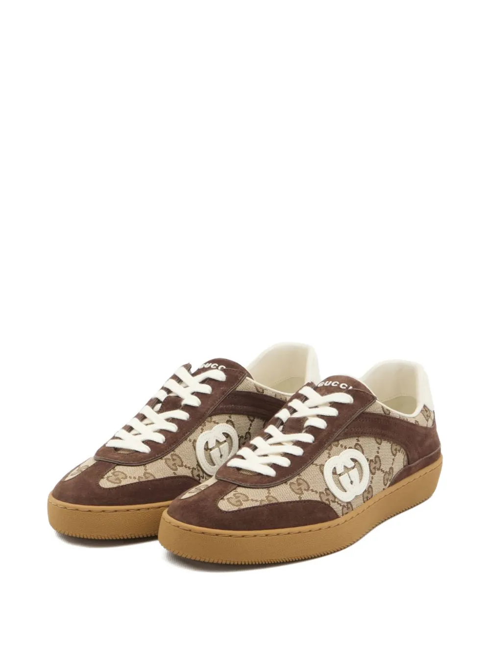 Gucci Interlocking logo suede trainers | Low-Tops | Image 2