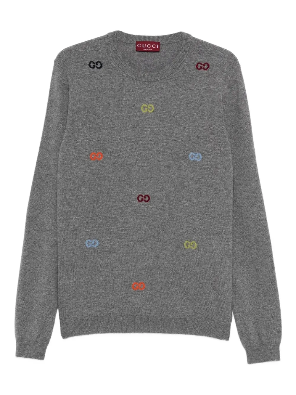 Gucci GG-intarsia sweater | Grey | Image 1