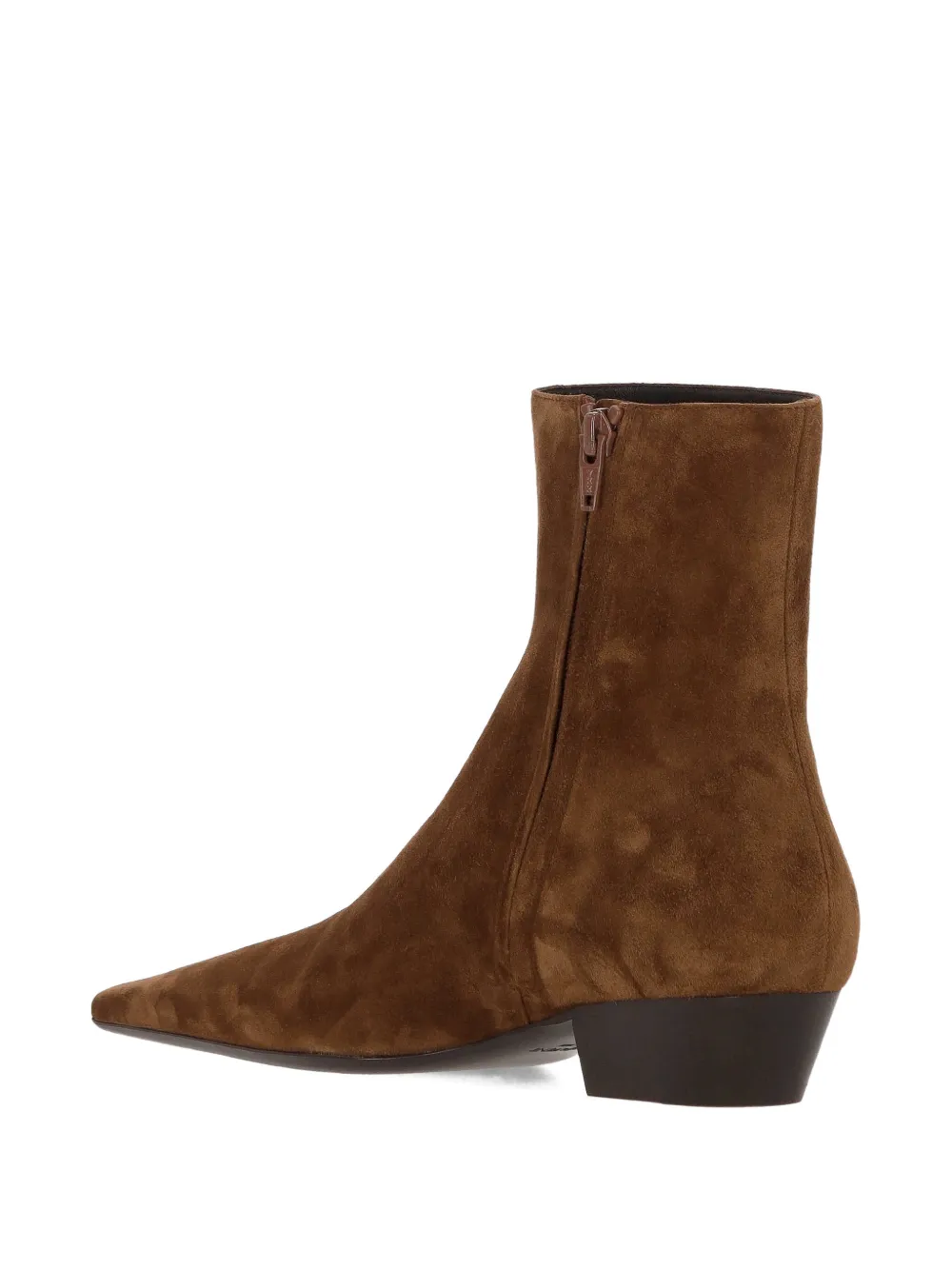Saint Laurent 30mm Jill ankle boots Bruin