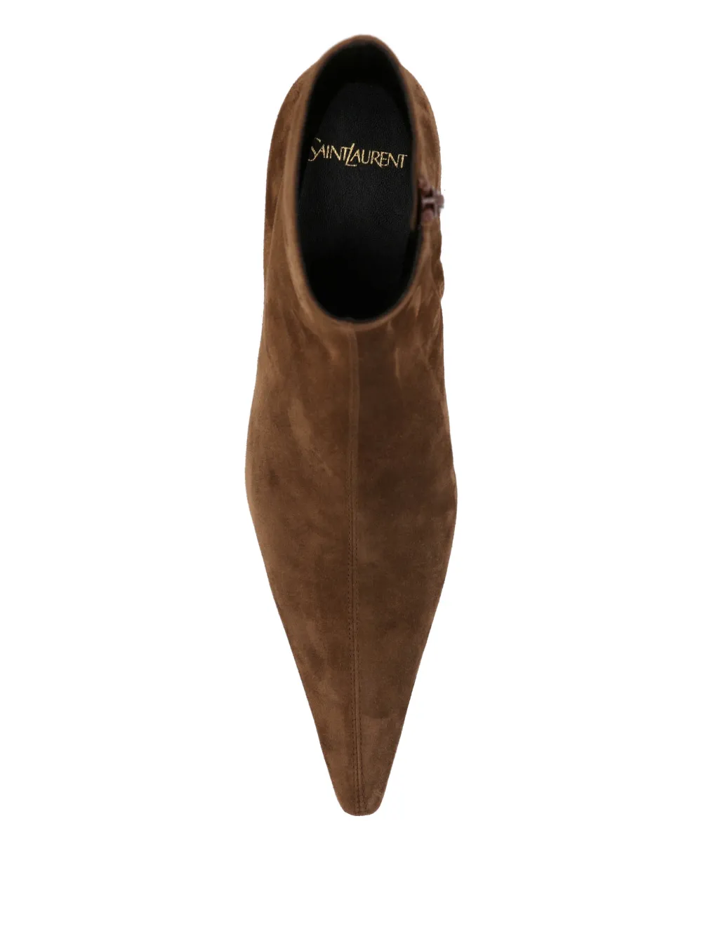 Saint Laurent 30mm Jill ankle boots Bruin