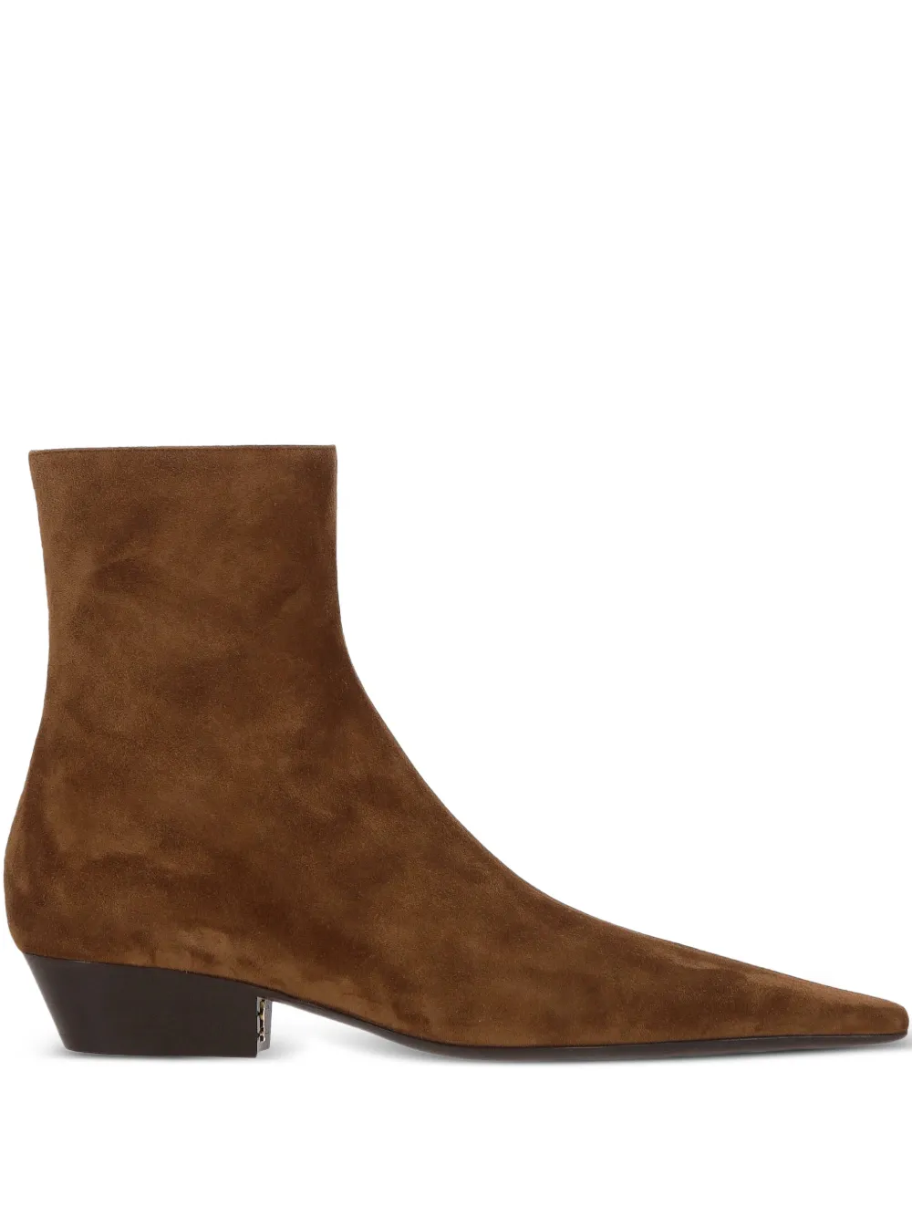 Saint Laurent 30mm Jill ankle boots | Brown | Image 1