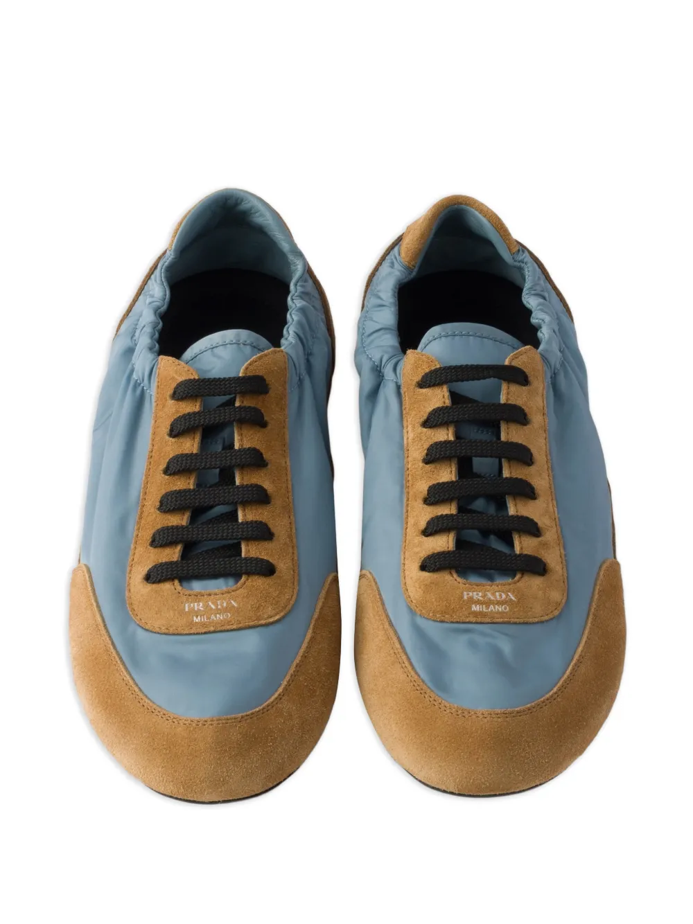 Prada Sneakers met ronde neus Bruin
