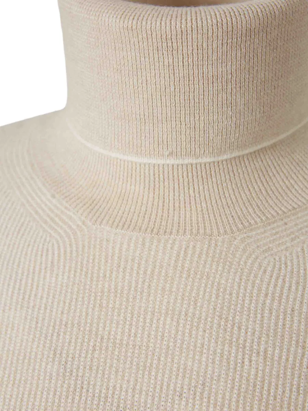 Brioni Geribbelde sweater Beige