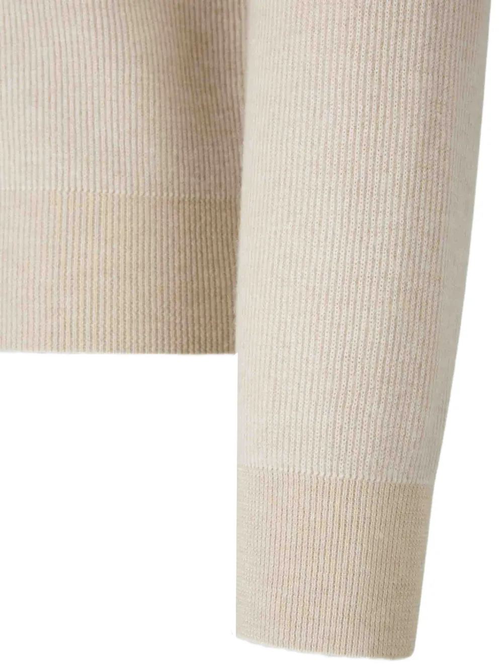 Brioni Geribbelde sweater Beige