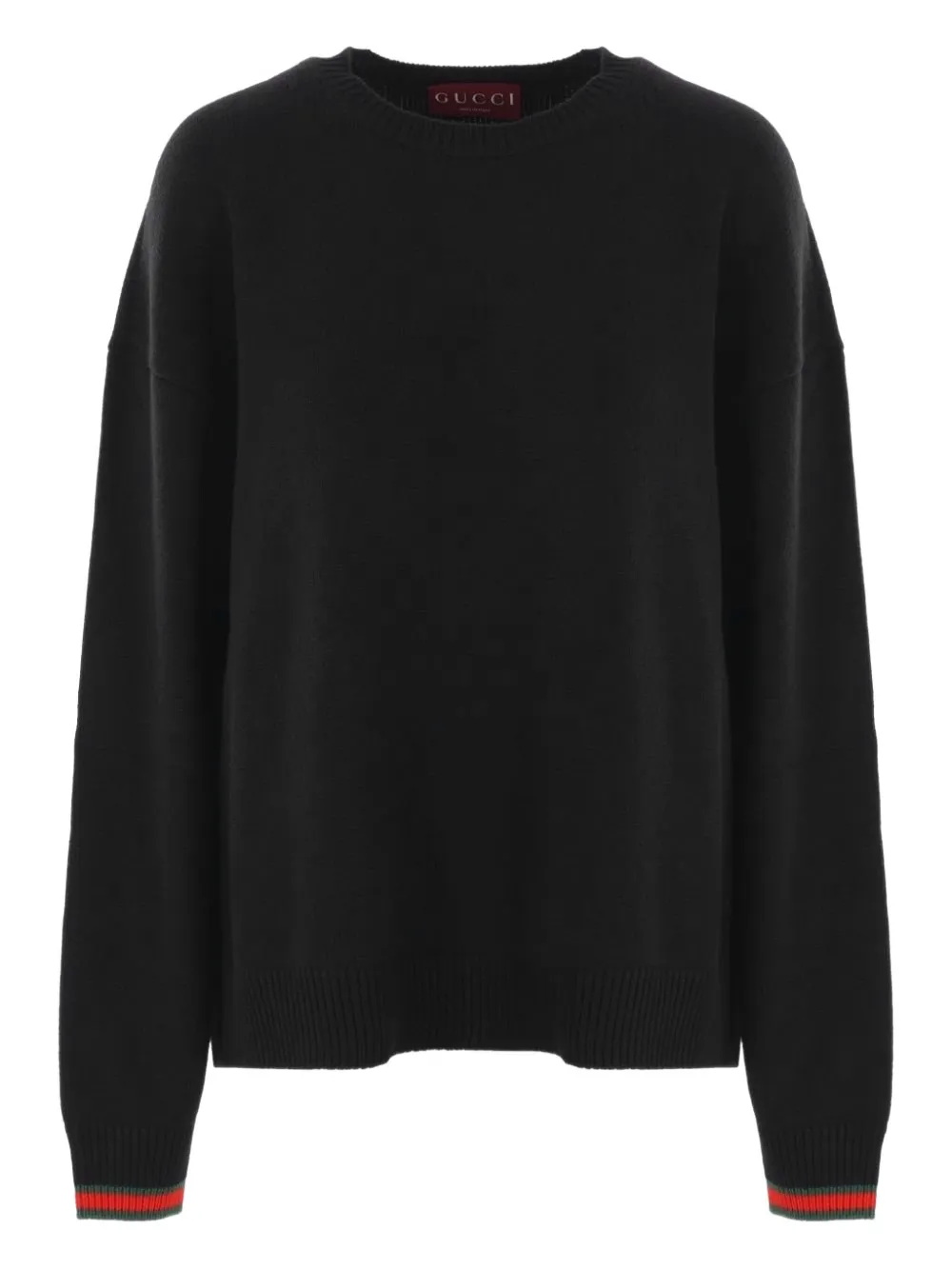 Gucci sudadera con hombros caídos | negro | Image 1