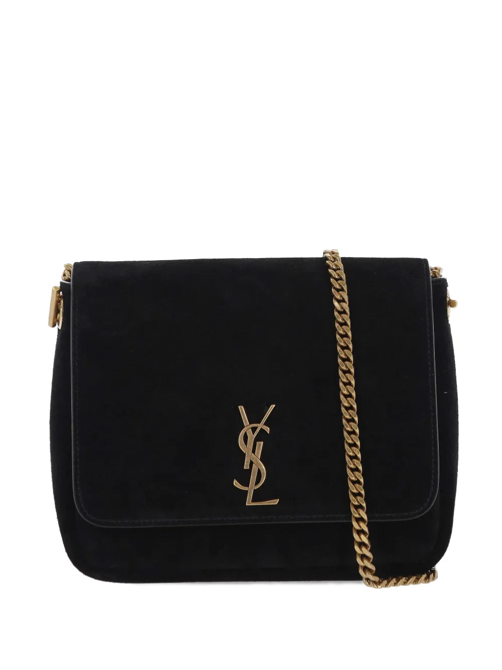 Saint Laurent Mittelgroße Kate Schultertasche - Schwarz