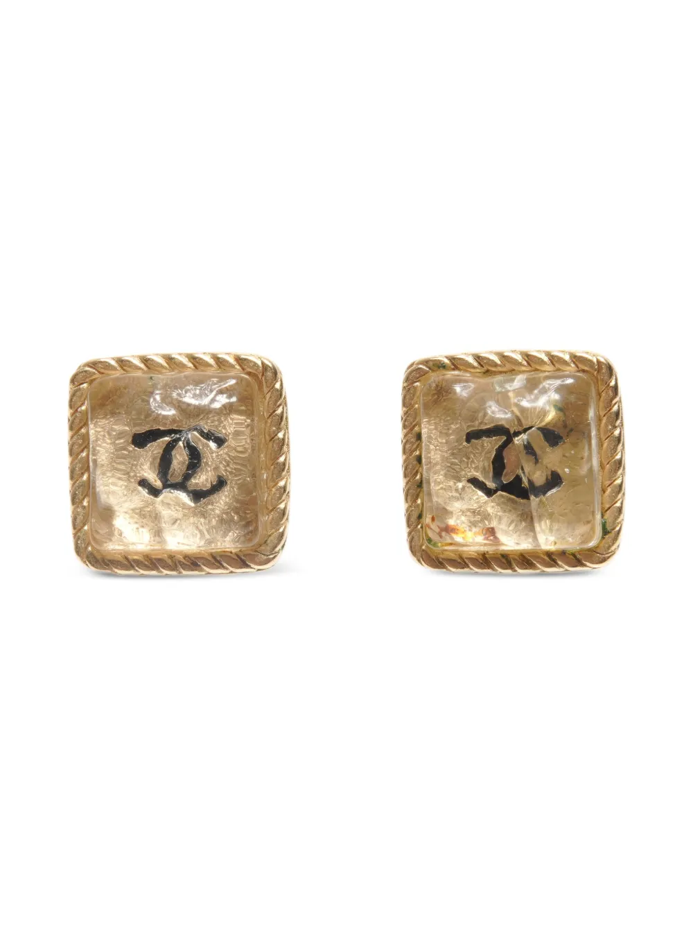 CHANEL Pre-Owned 2000s CC earrings - Oro
