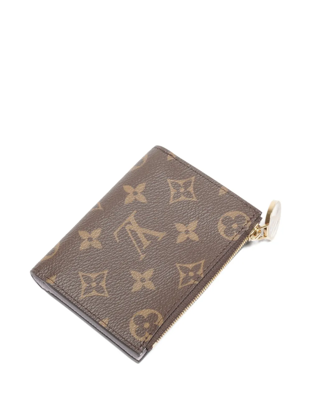 Pre-owned Louis Vuitton 2021-2025 Lisa Wallet In Brown