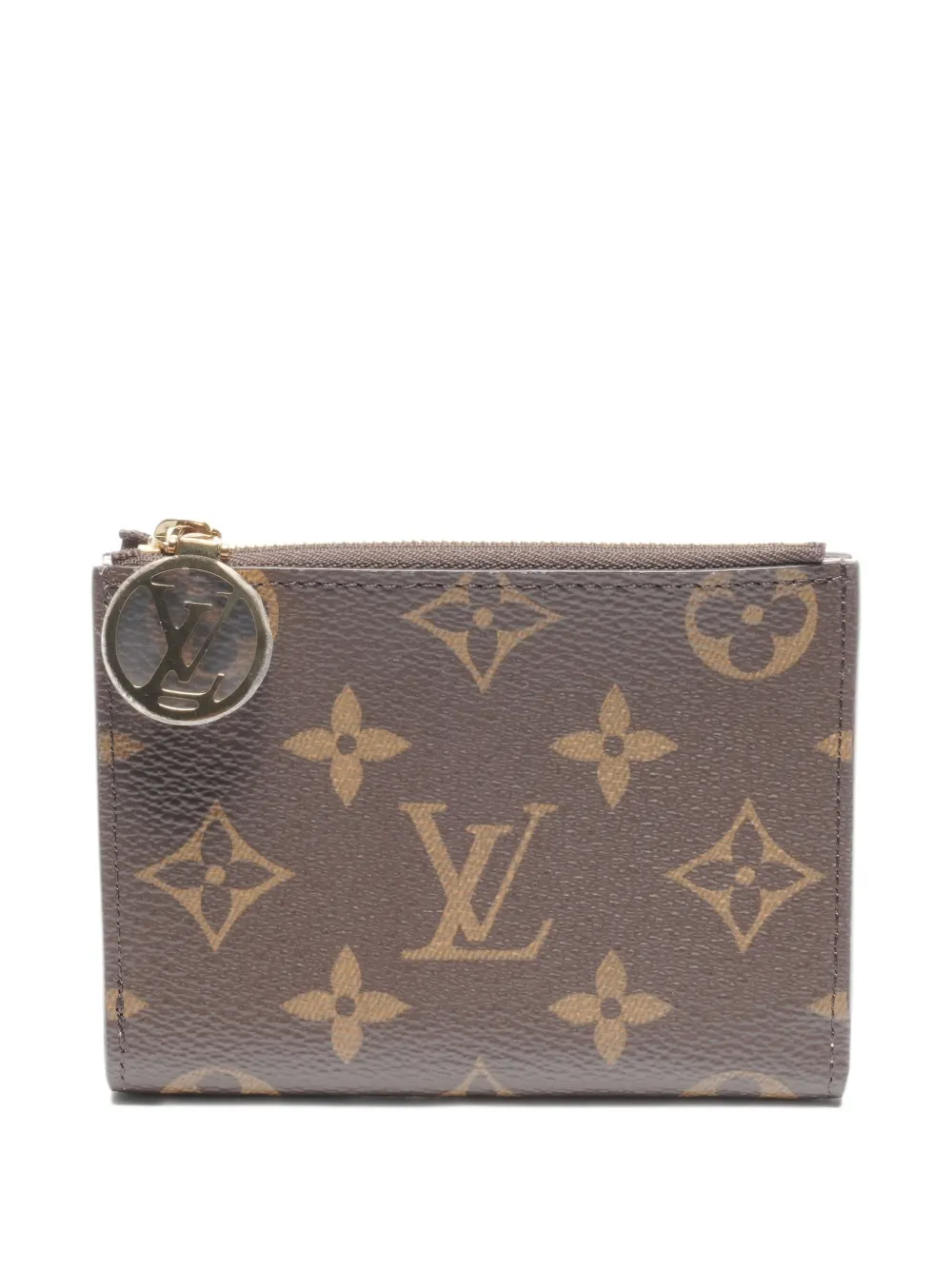 Pre-owned Louis Vuitton 2021-2025 Lisa Wallet In Brown