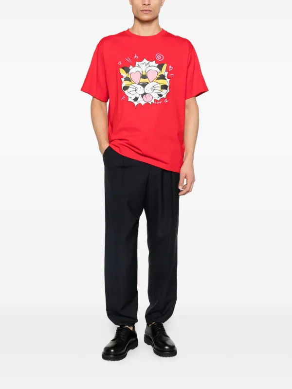 Kenzo グラフィック Tシャツ | レッド | FARFETCH JP