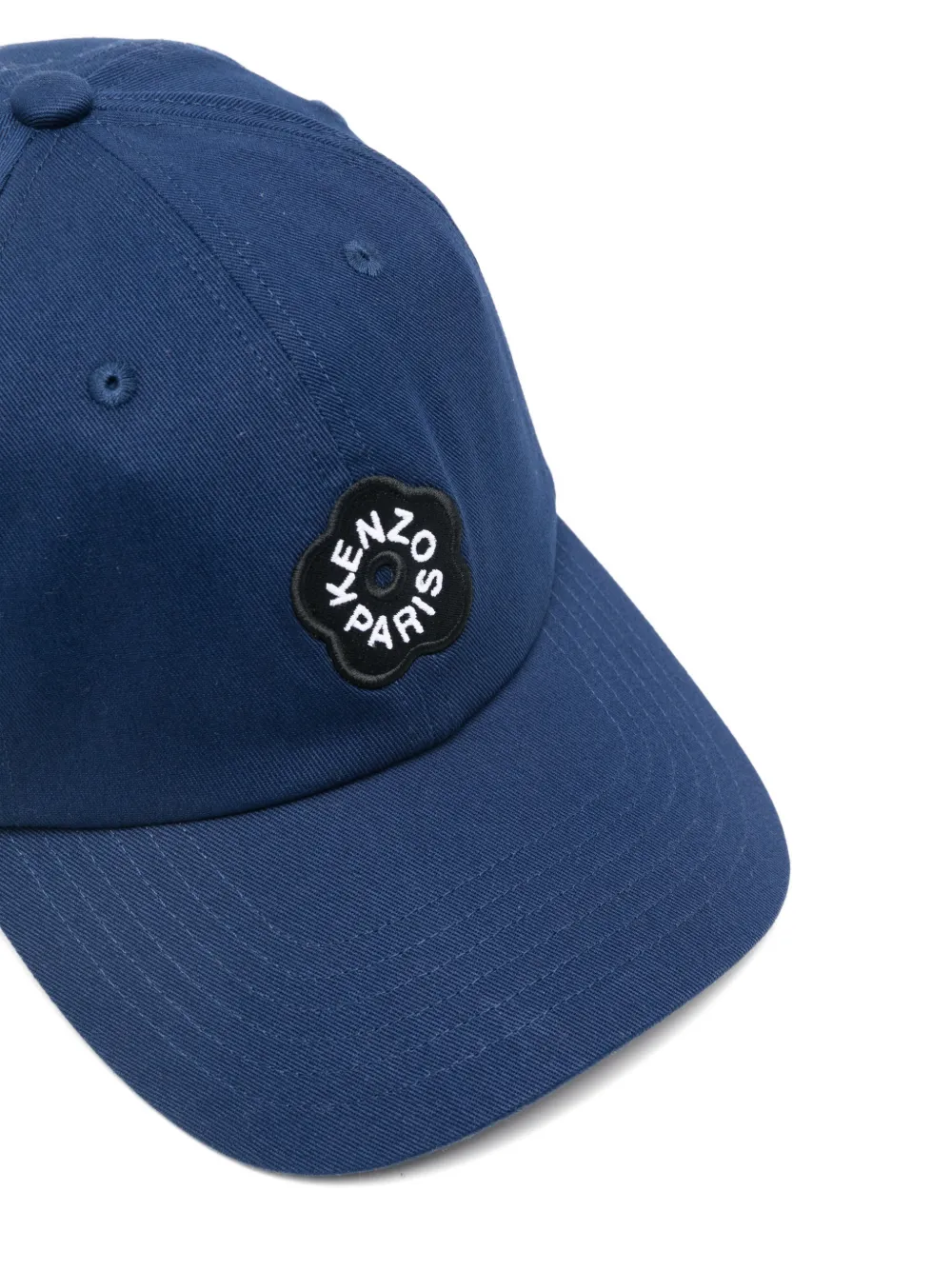  Kenzo Logo-patch Hat - Blue 