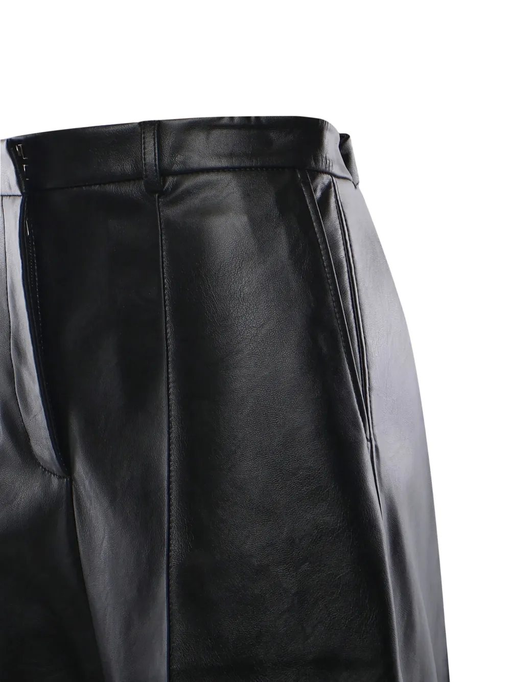Stella McCartney Shorts met wijde pijpen Zwart