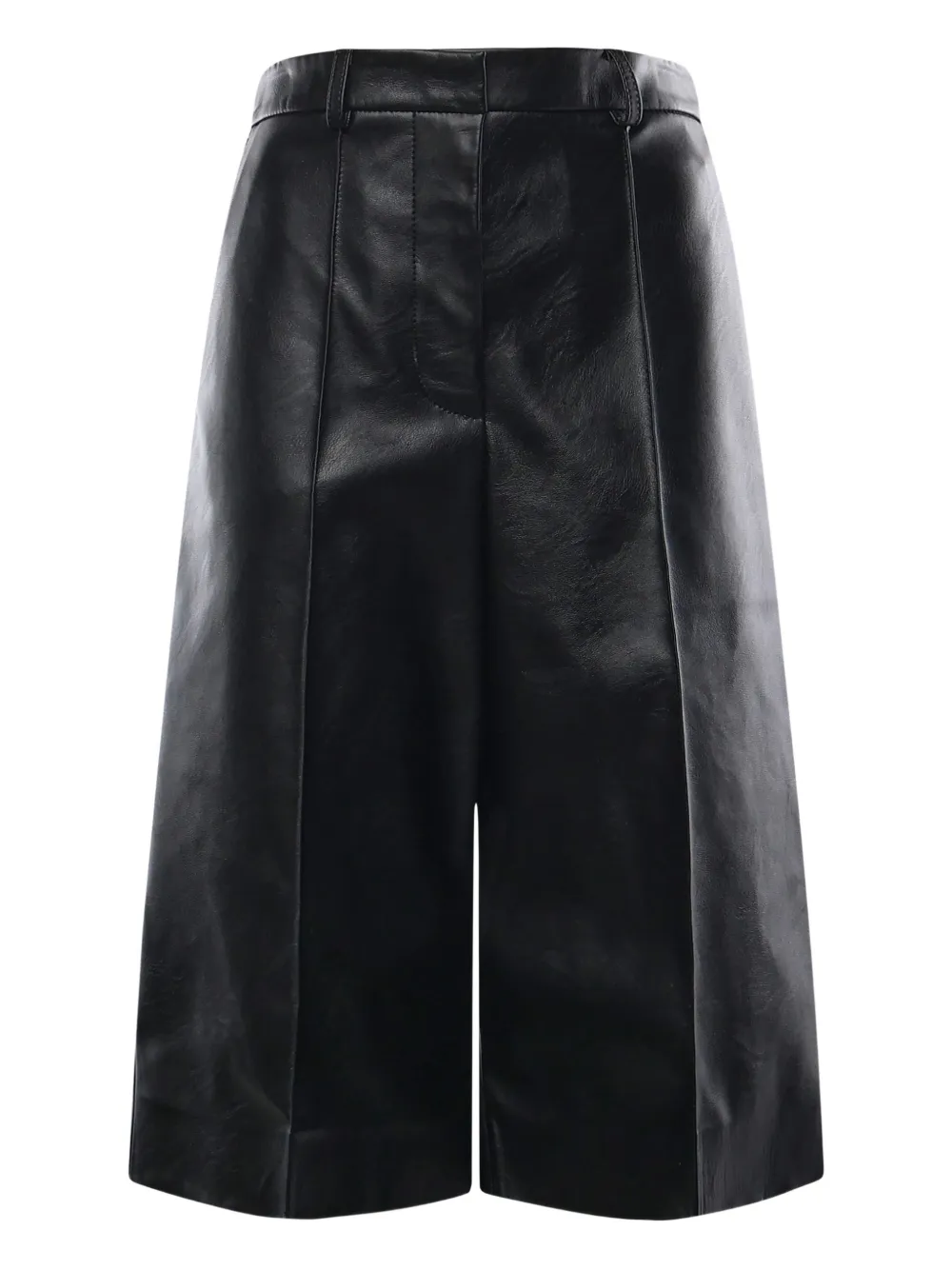 Stella McCartney wide-leg shorts - Nero