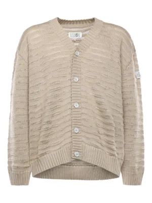Maison MIHARA YASUHIRO ストライプ カーディガン | ブルー | FARFETCH JP