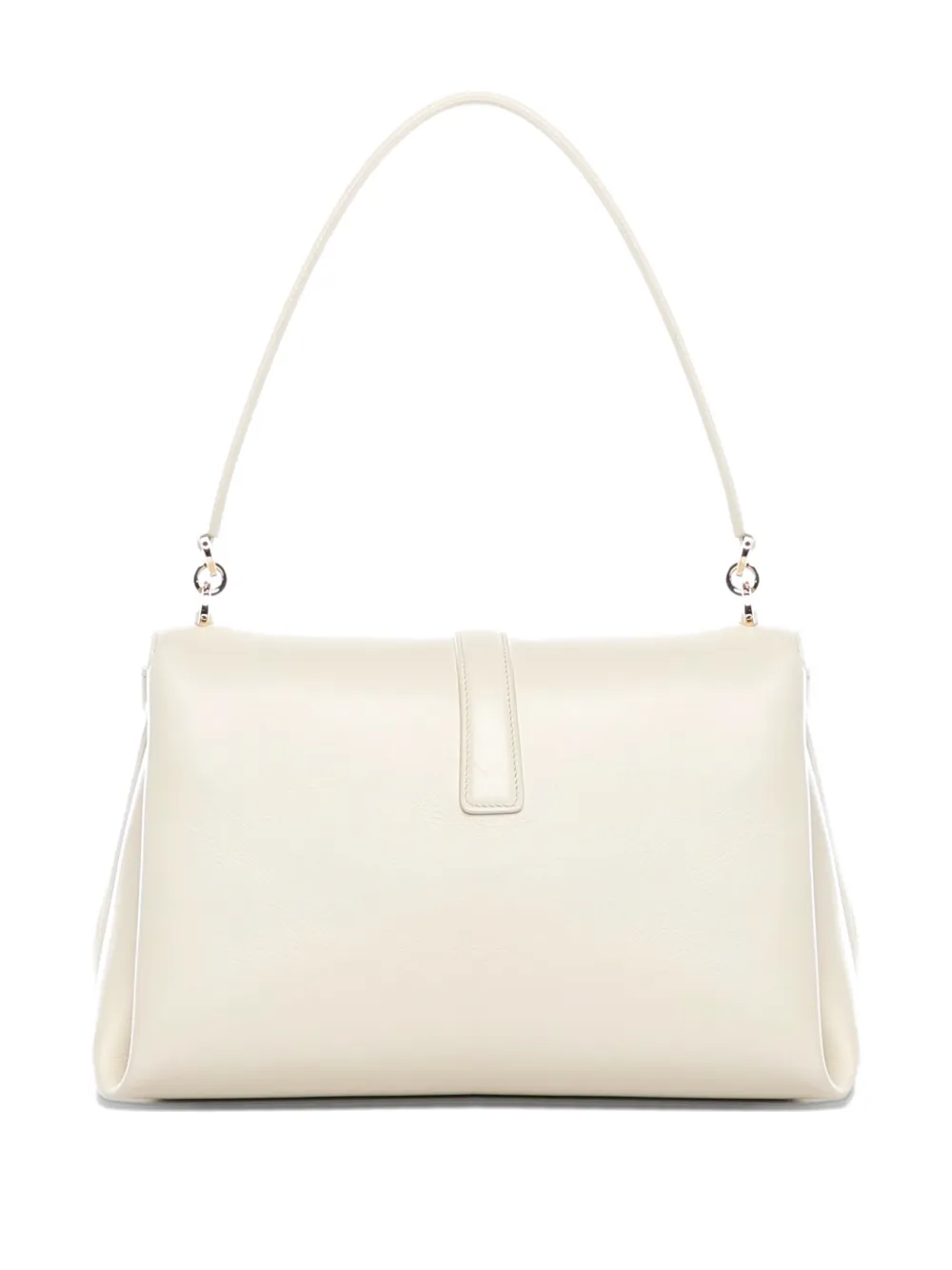 Ferragamo logo-buckle shoulder bag - Wit