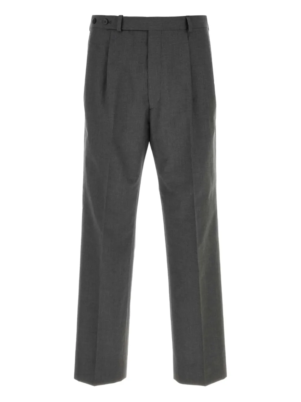 Prada pressed-pleats trousers | Grey | Image 1