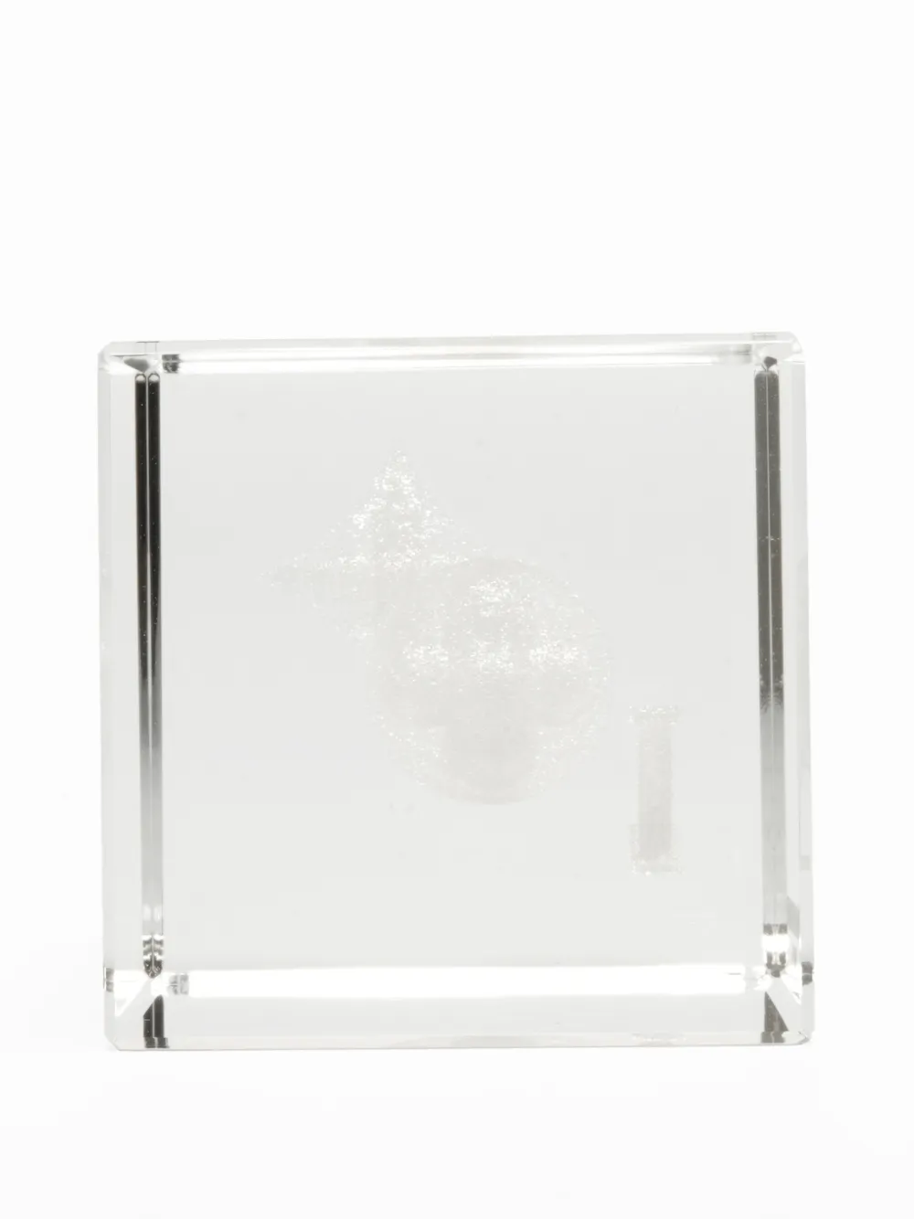 LOUIS VUITTON Pre-owned 2000-2010s Logo-detailed Paperweight In White