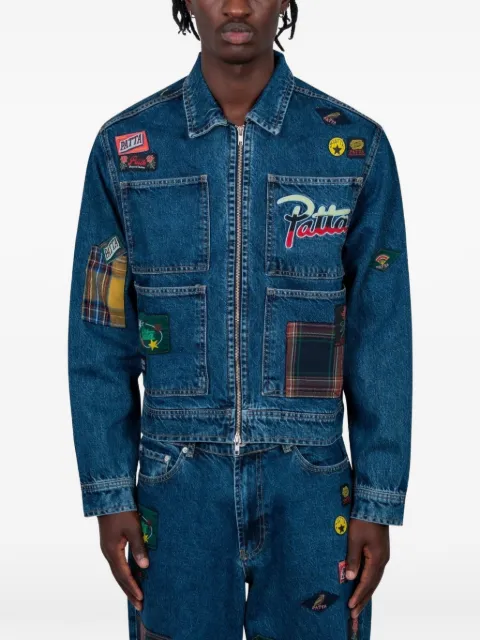 PATTA patchwork pocket denim jacket